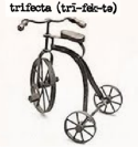 Trifecta tricycle
